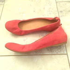 JCrew suede flats